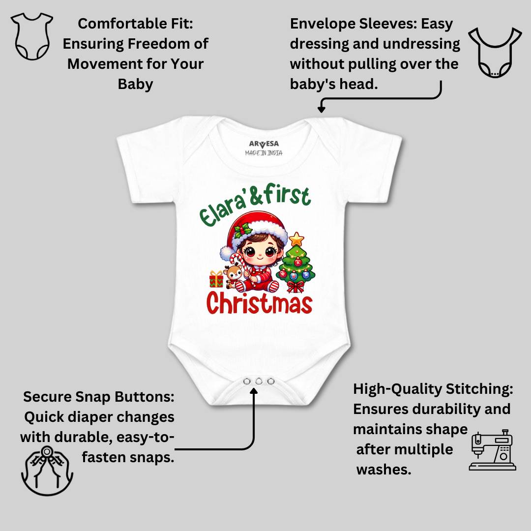 Arvesa My First Christmas Baby Boy & Girl Dress