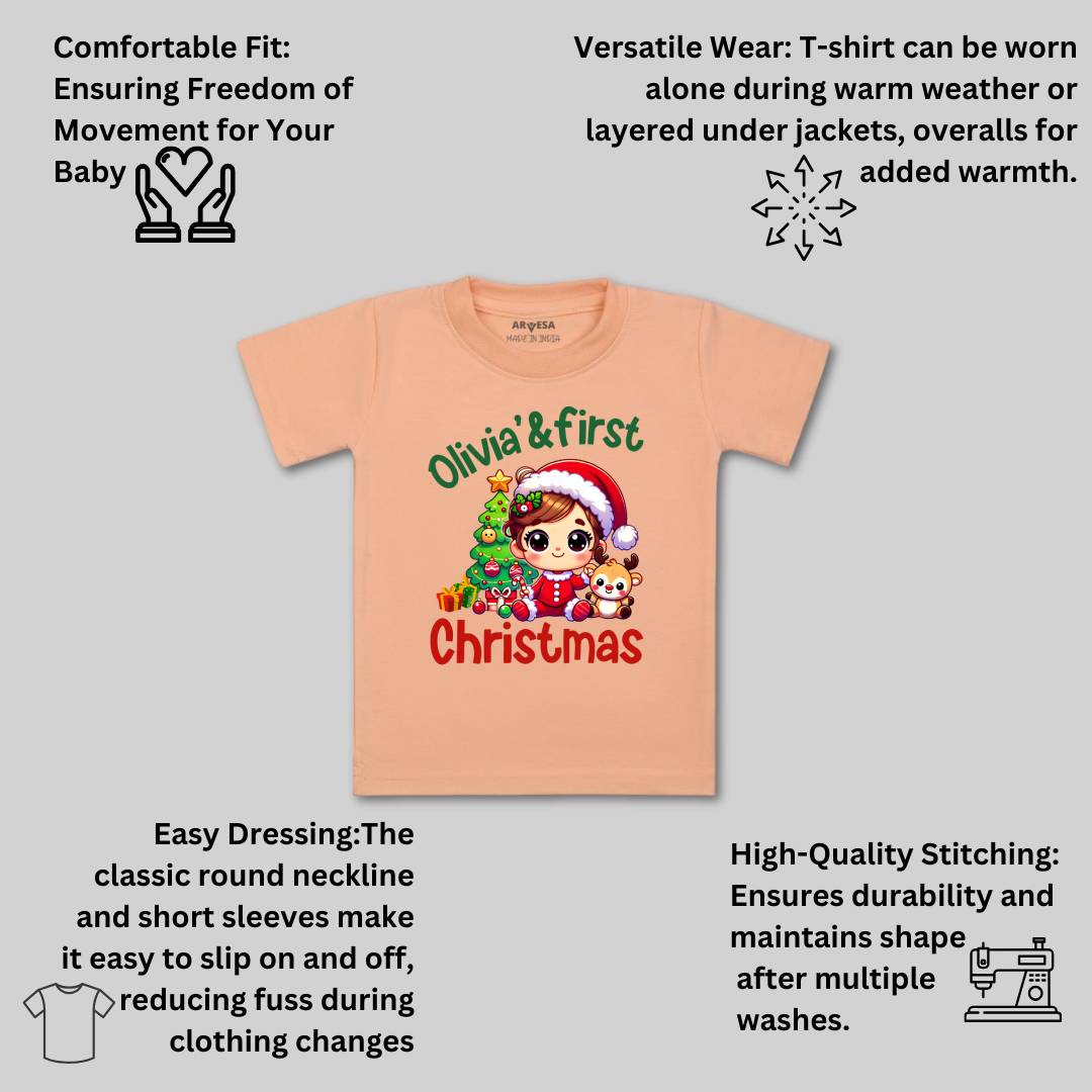 Arvesa My First Christmas Baby Boy & Girl Dress