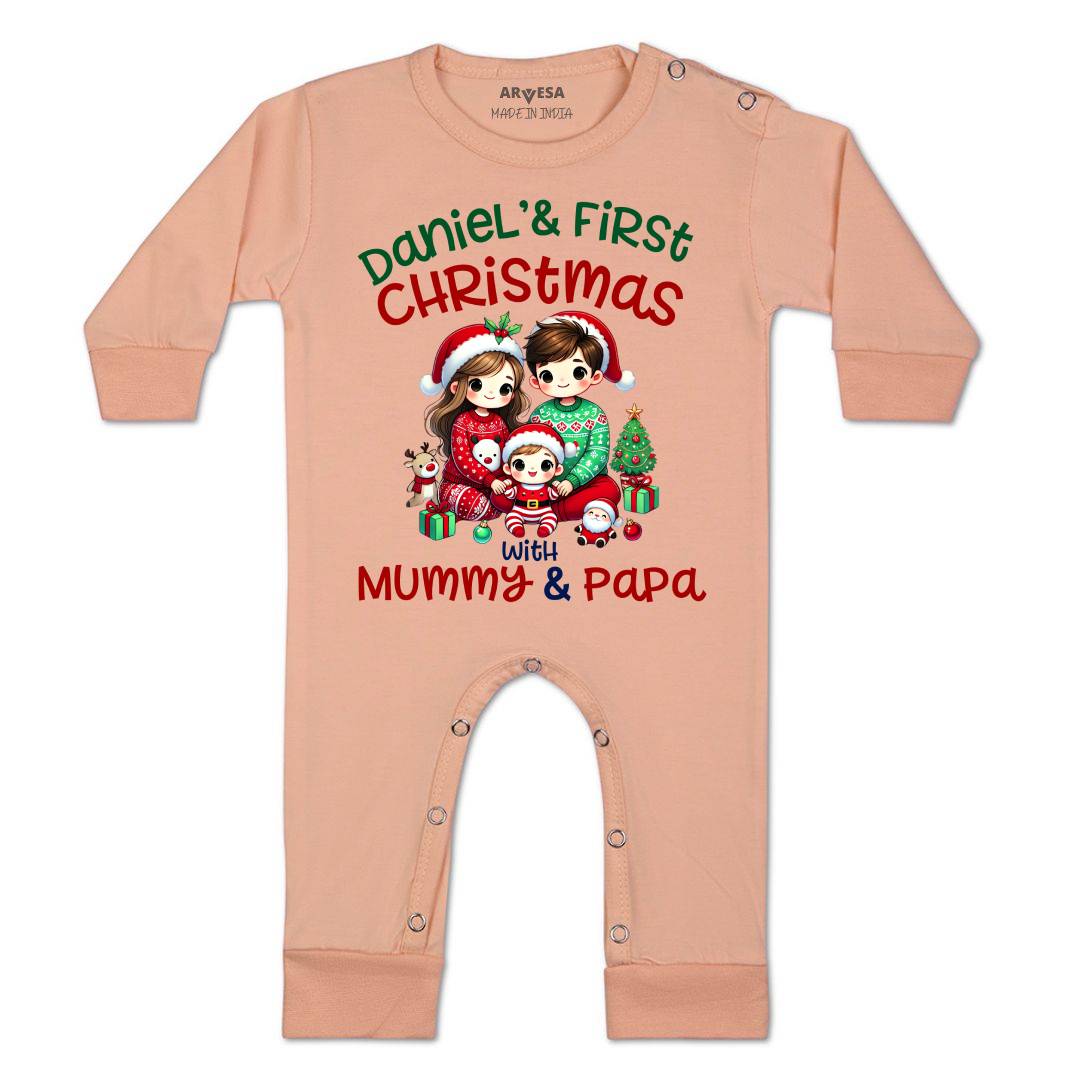 Arvesa My First Christmas Baby Boy & Girl Dress