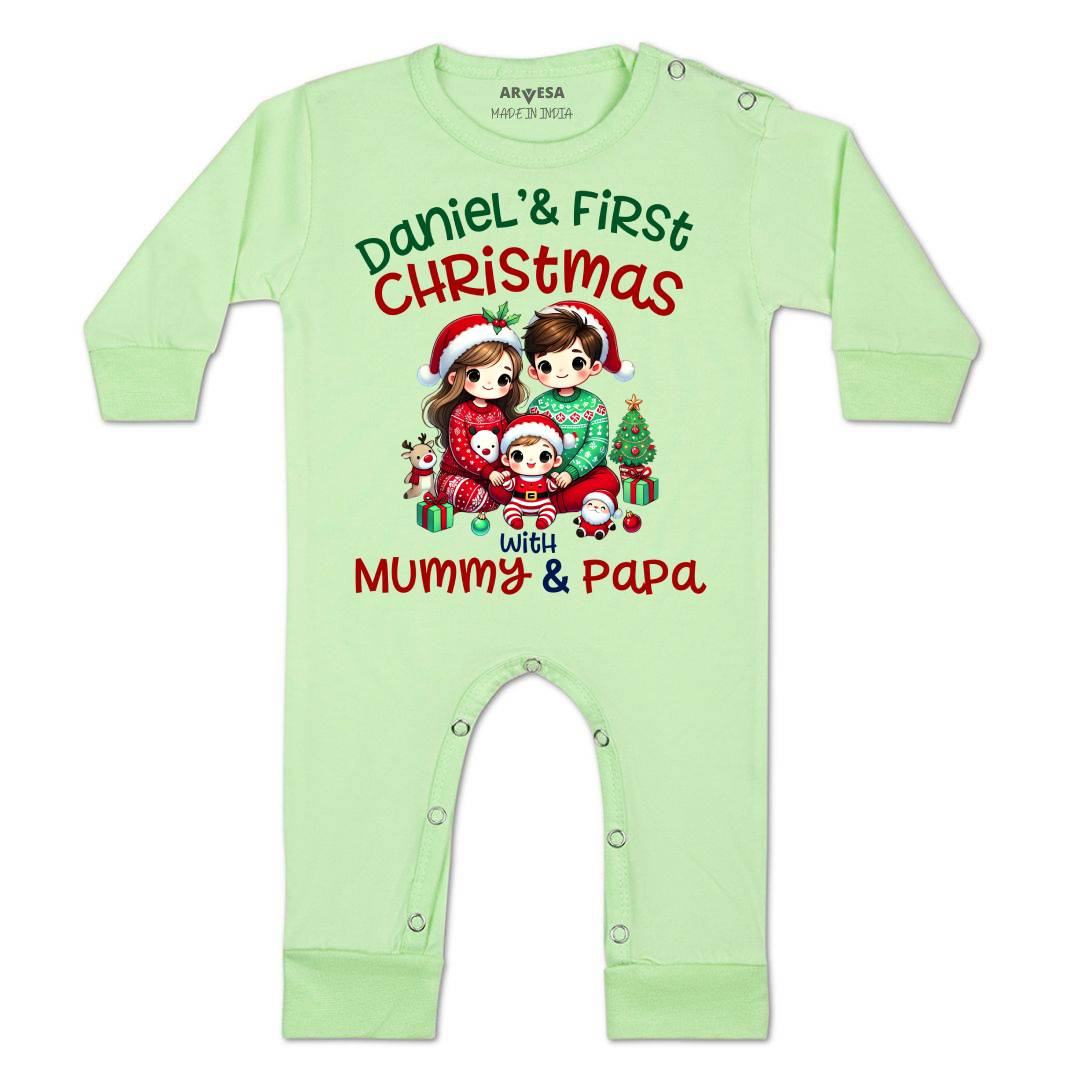 Arvesa My First Christmas Baby Boy & Girl Dress