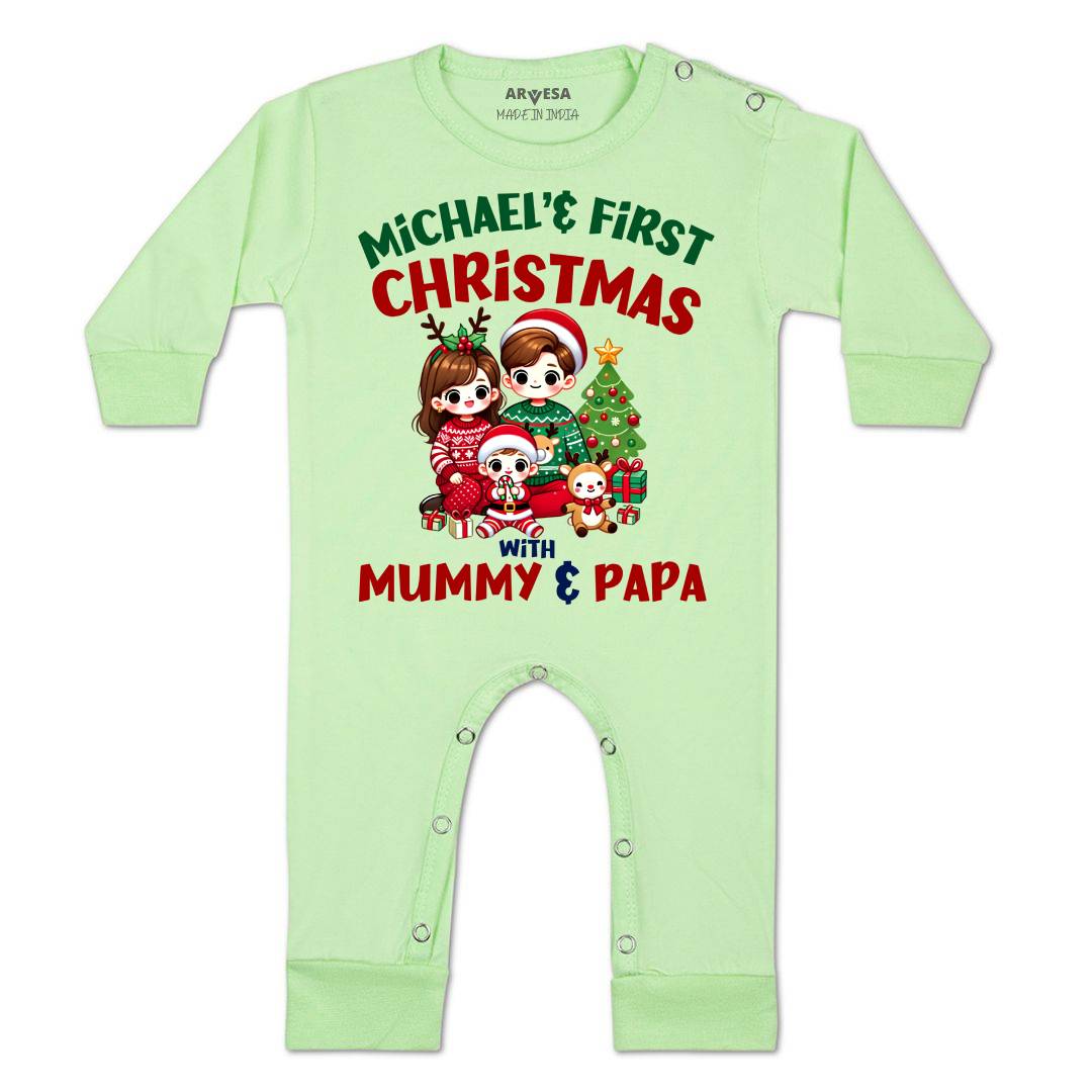 Arvesa My First Christmas Baby Boy & Girl Dress