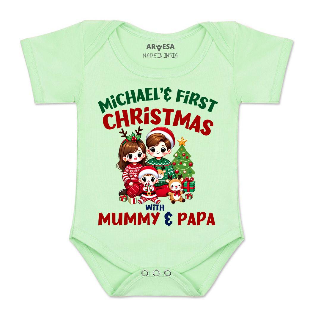 Arvesa My First Christmas Baby Boy & Girl Dress