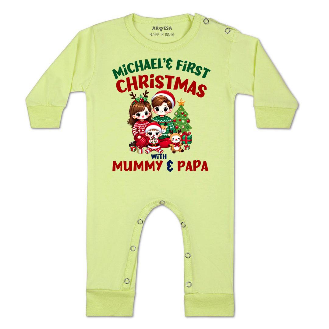 Arvesa My First Christmas Baby Boy & Girl Dress