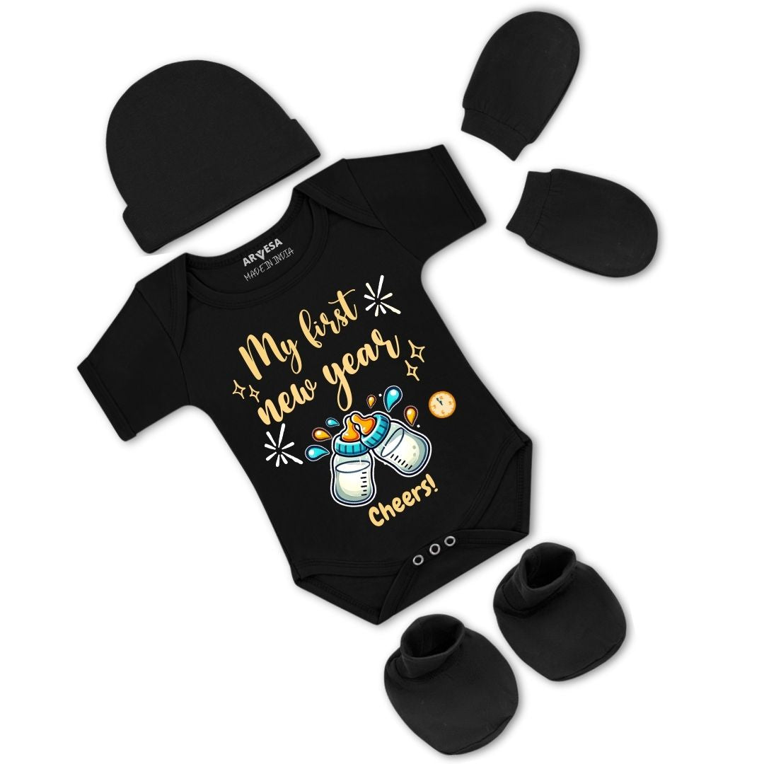 Arvesa Set-1769 My First New Year Baby Outfit.