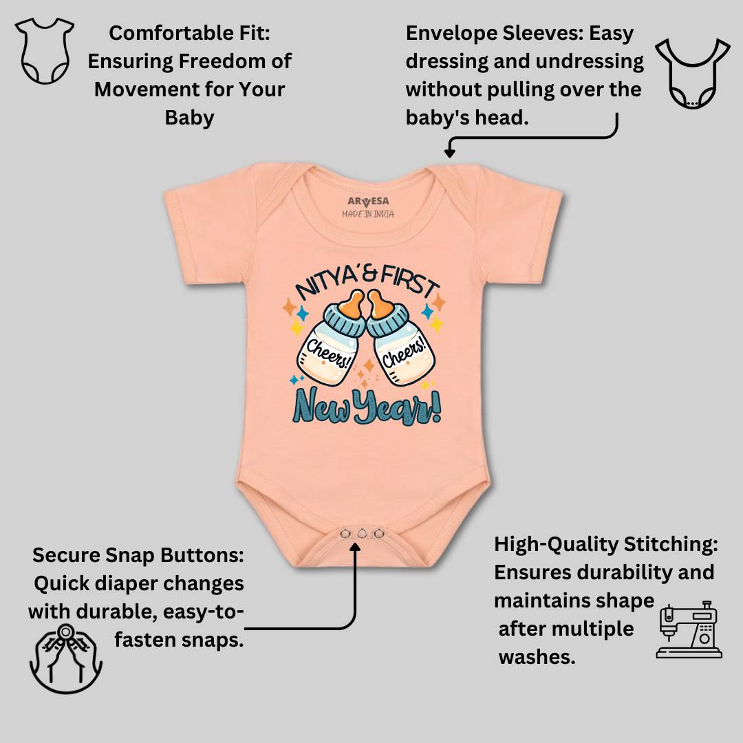 Arvesa My First New Year Baby Boy & Girl Dress