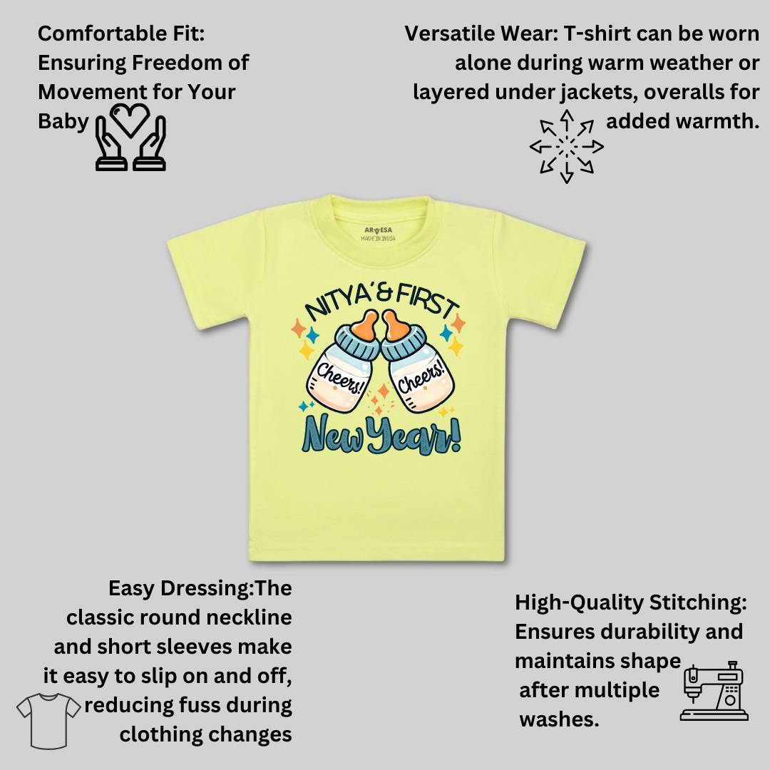 Arvesa My First New Year Baby Boy & Girl Dress