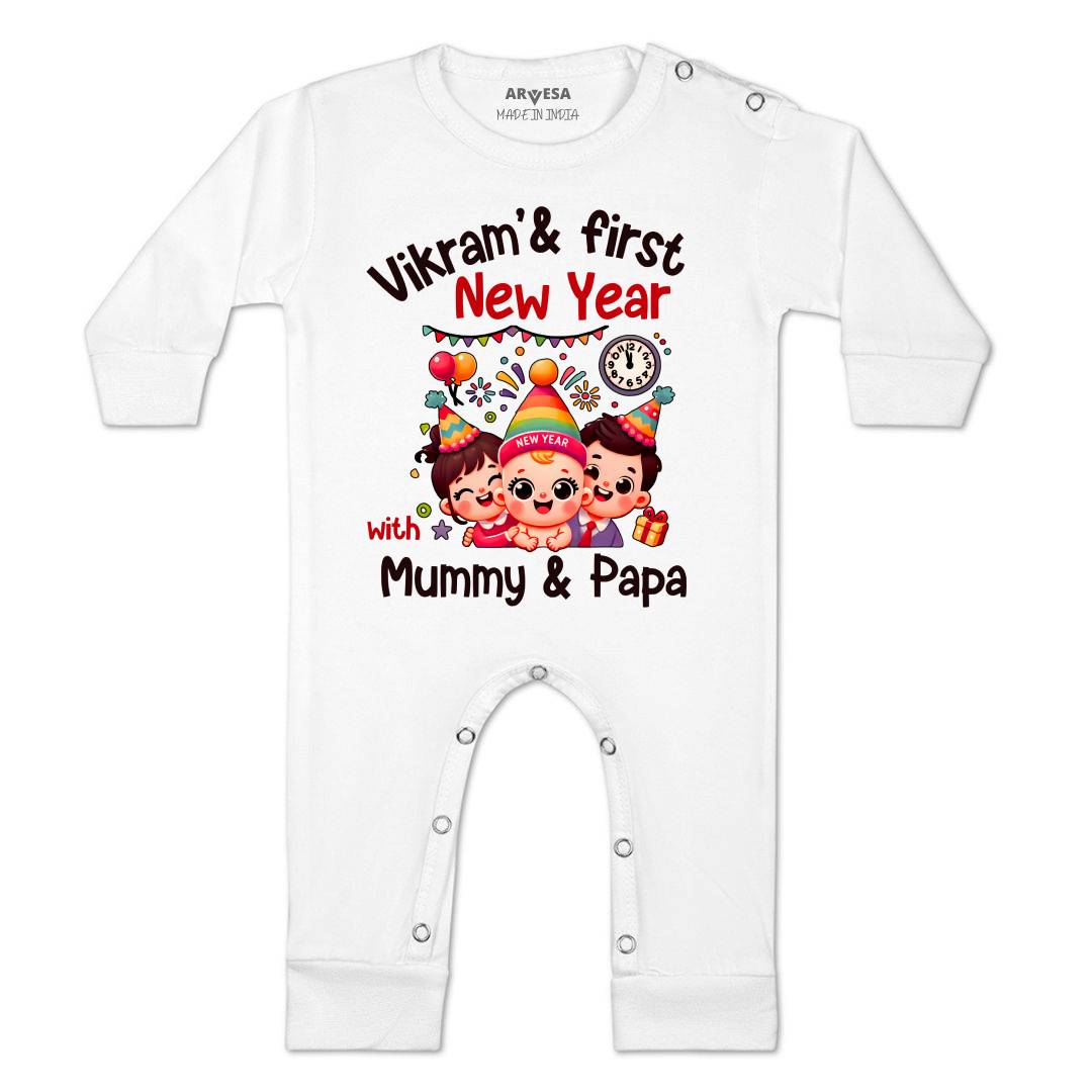 Arvesa My First New Year Baby Boy & Girl Dress