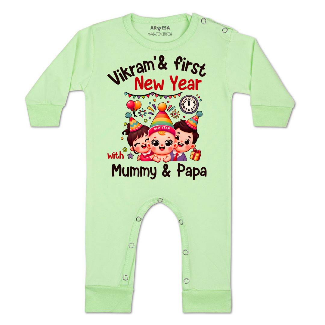 Arvesa My First New Year Baby Boy & Girl Dress