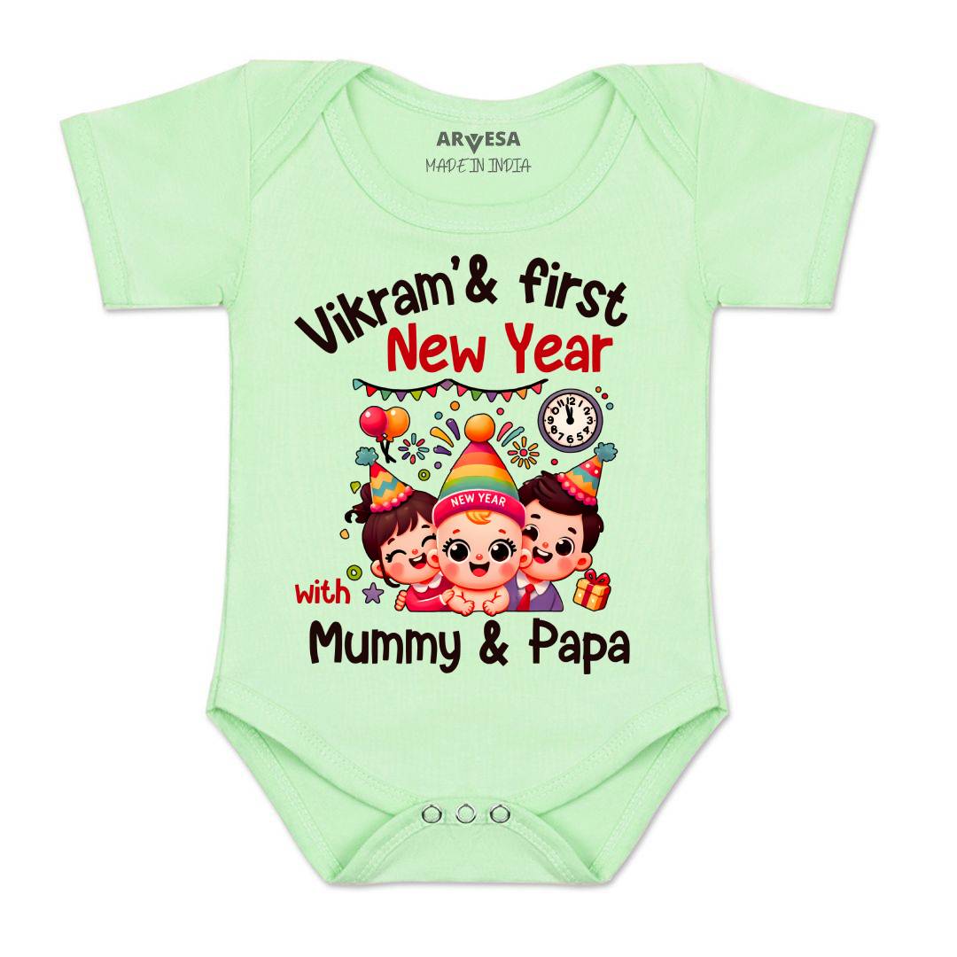 Arvesa My First New Year Baby Boy & Girl Dress