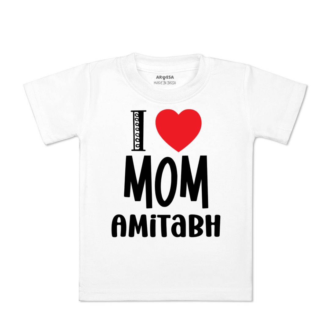 Arvesa I Love Mom Baby Boy & Girl Dress