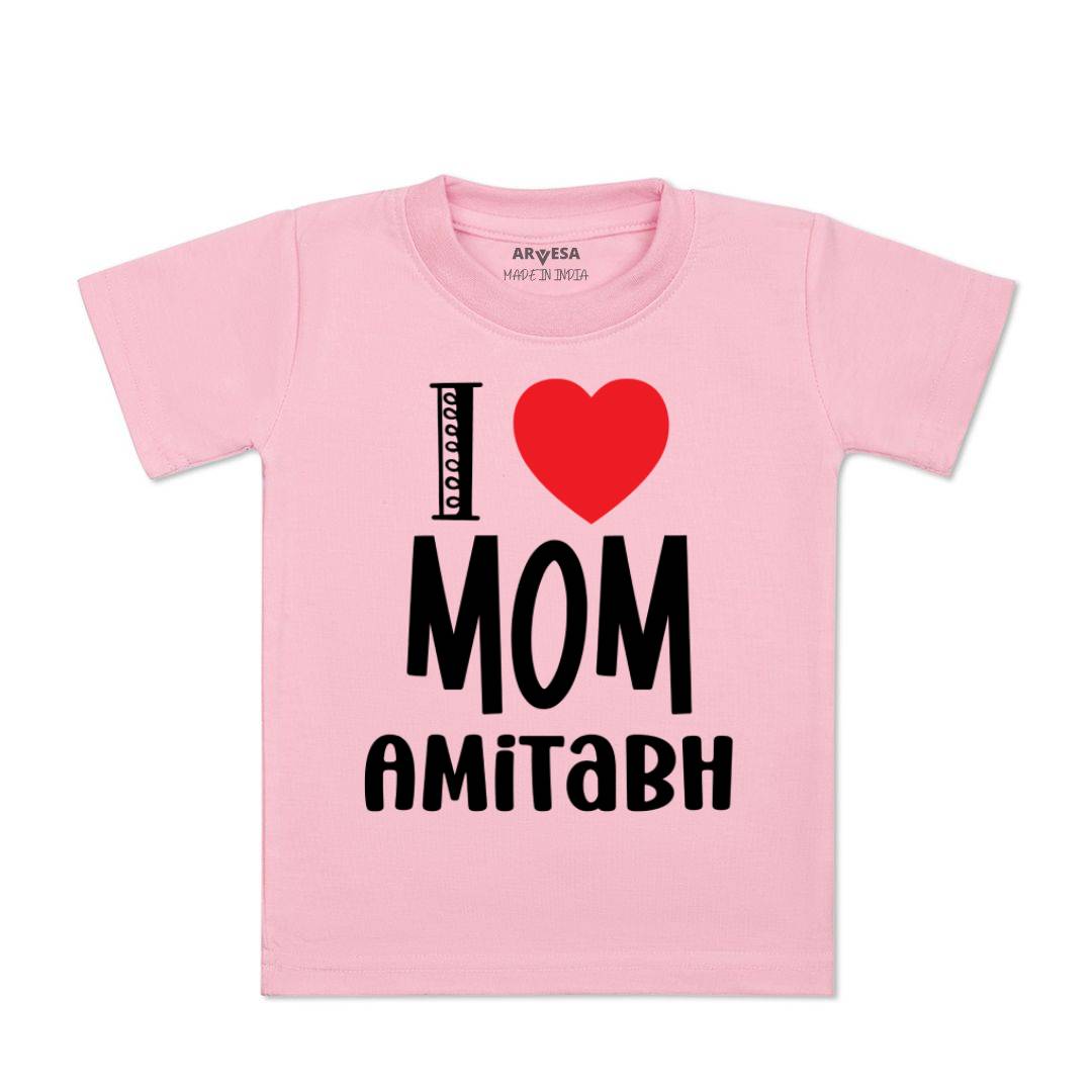 Arvesa I Love Mom Baby Boy & Girl Dress