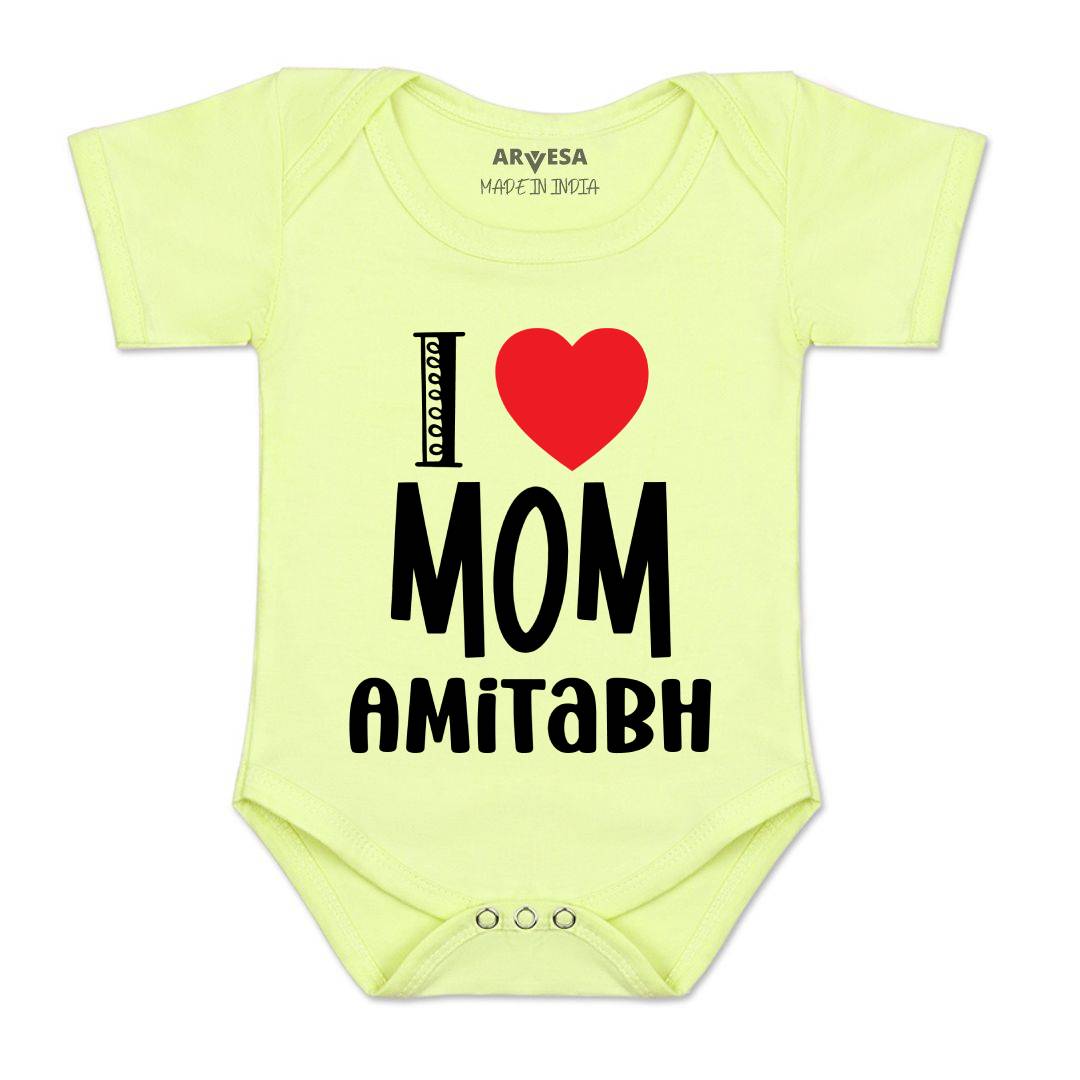 Arvesa I Love Mom Baby Boy & Girl Dress