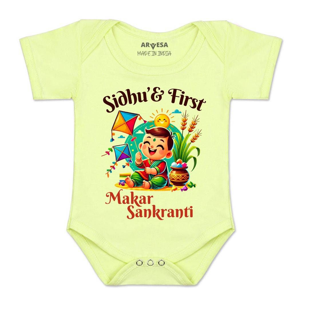 Arvesa My First Makar sankranti Baby Boy & Girl Dress
