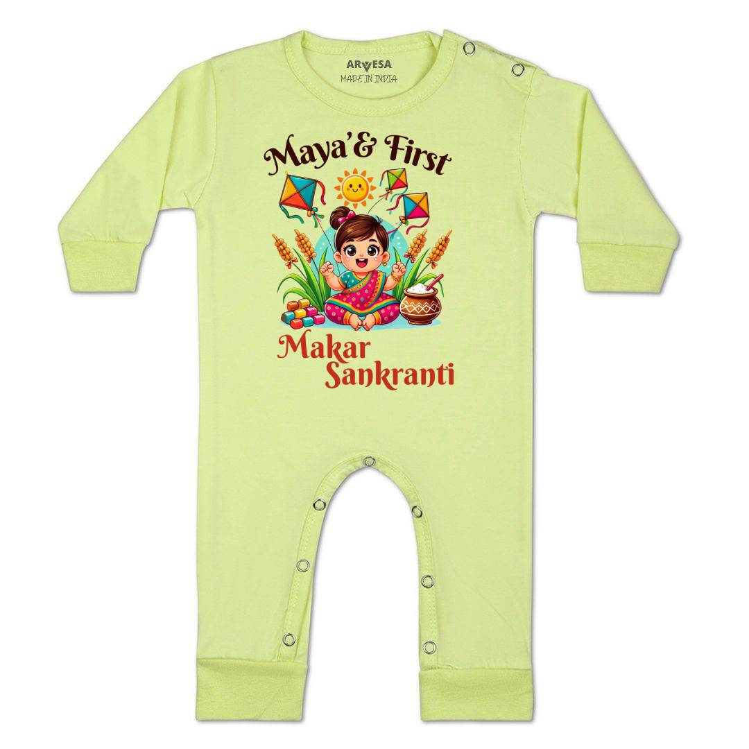 Arvesa My First Makar sankranti Baby Boy & Girl Dress