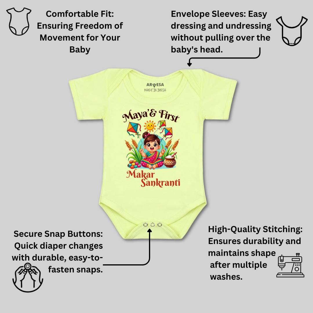 Arvesa My First Makar sankranti Baby Boy & Girl Dress