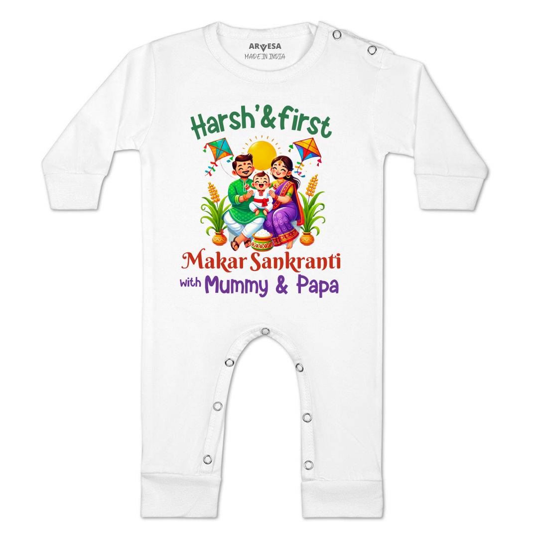 Arvesa My First Makar sankranti Baby Boy & Girl Dress