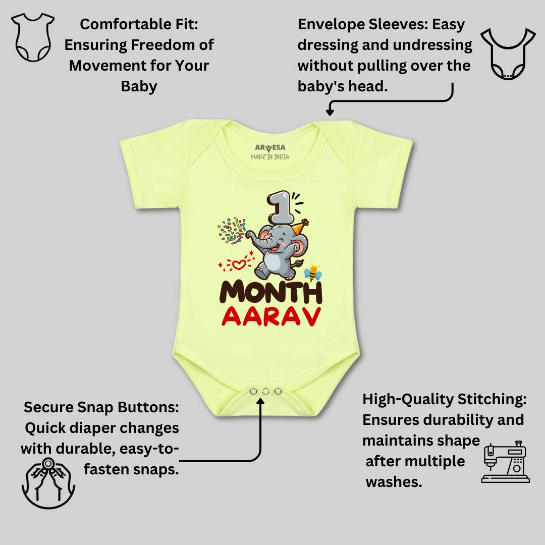 Arvesa 1 Month Baby Boy & Girl Dress