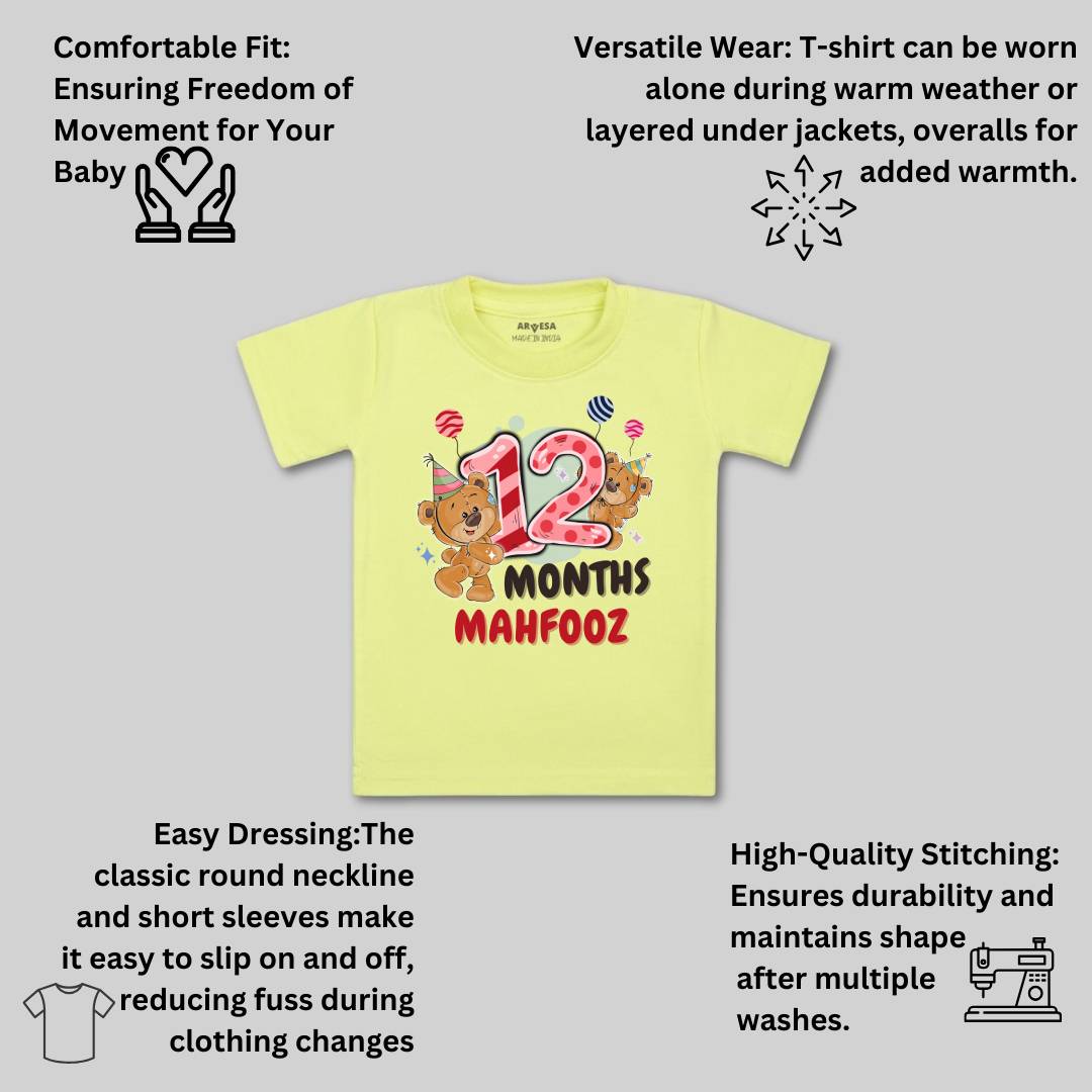 Arvesa 12 Month Baby Boy & Girl Dress