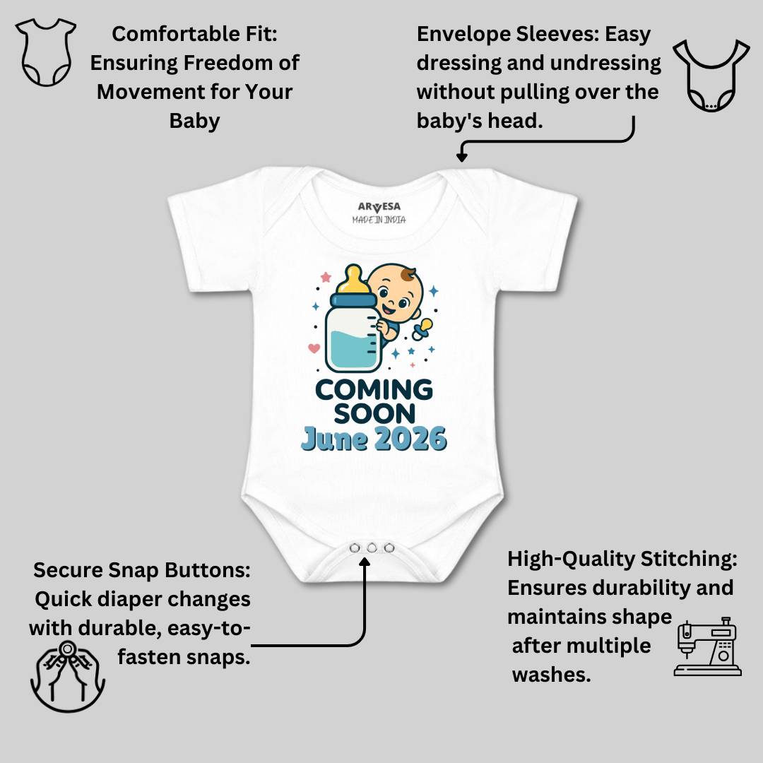 Arvesa Coming Soon Baby Boy & Girl Dress