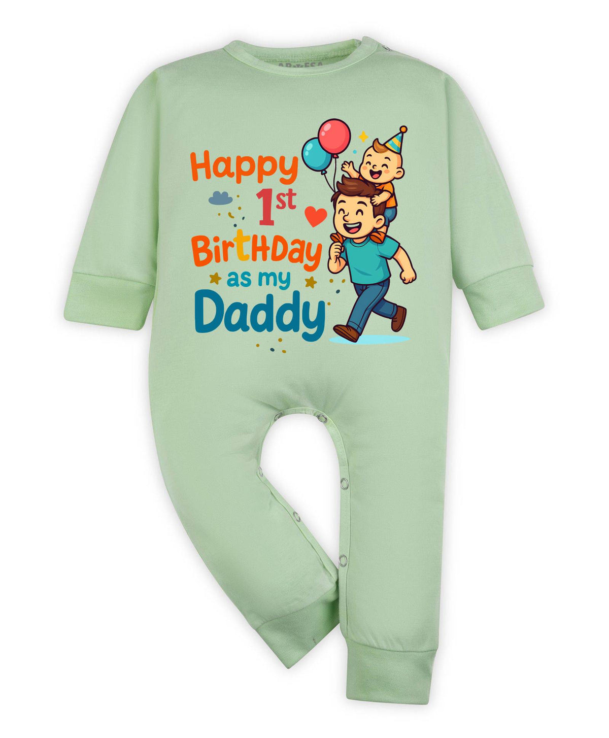 Happy First Birthday As My Daddy Dad Birthday - Jumpsuit