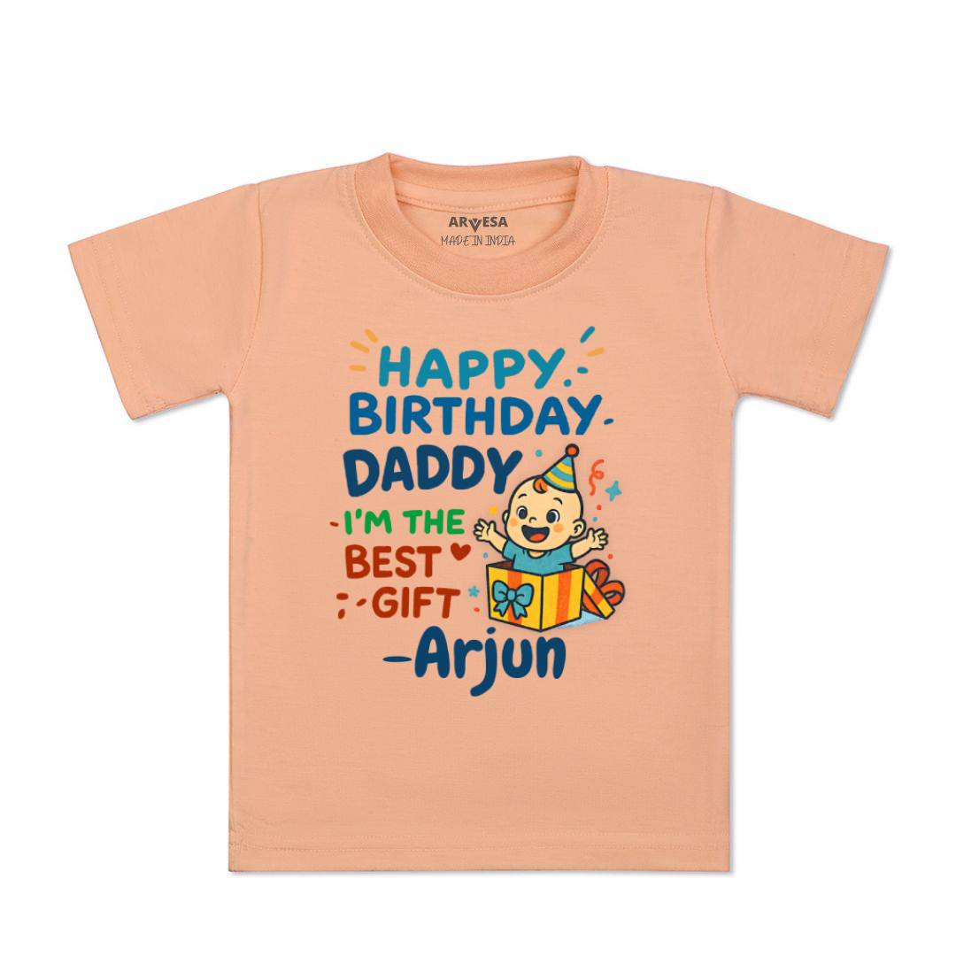Arvesa Happy Birthday Daddy I'm The Best Gift Baby Boy & Girl Dress
