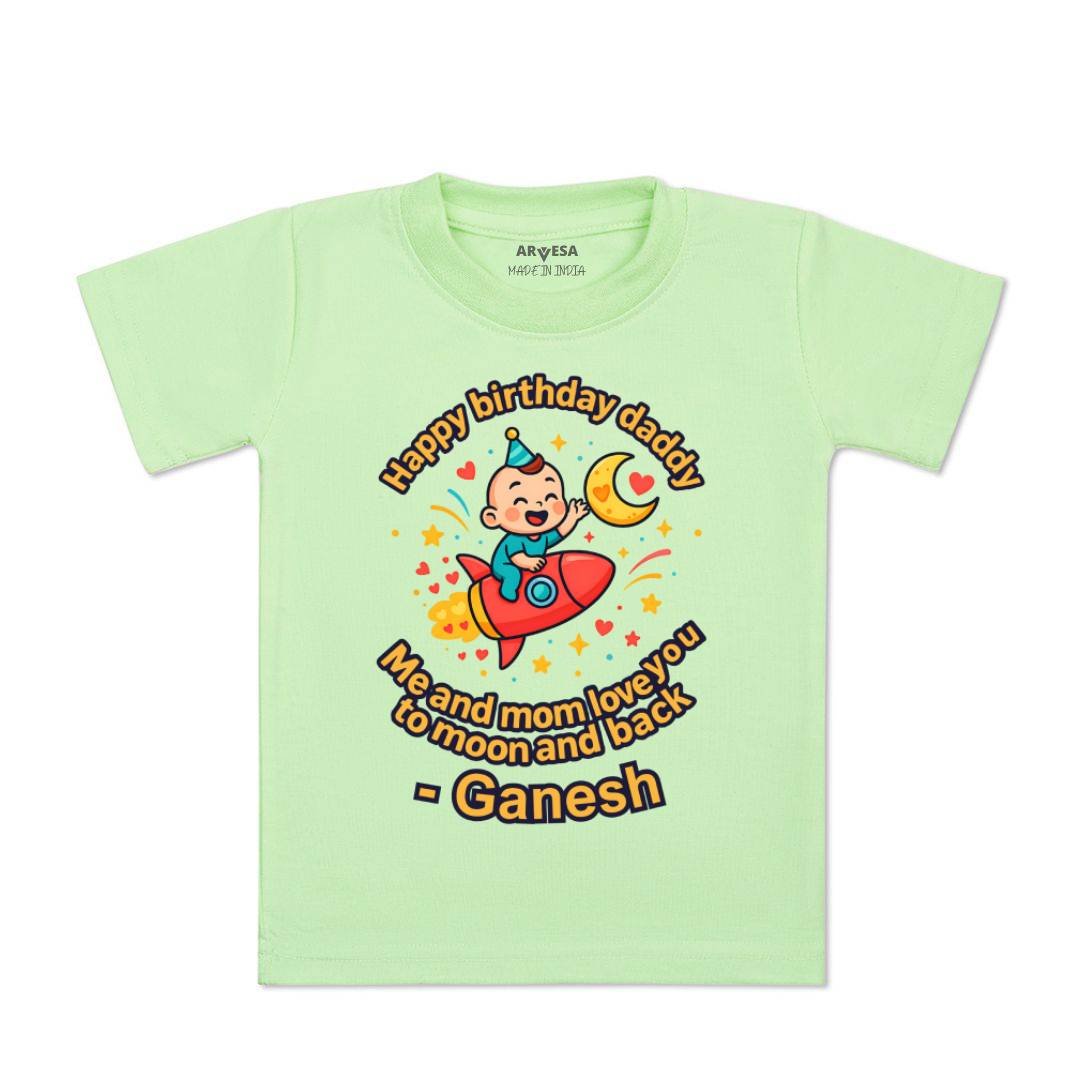 Arvesa Happy Birthday Daddy Baby Boy & Girl Dress