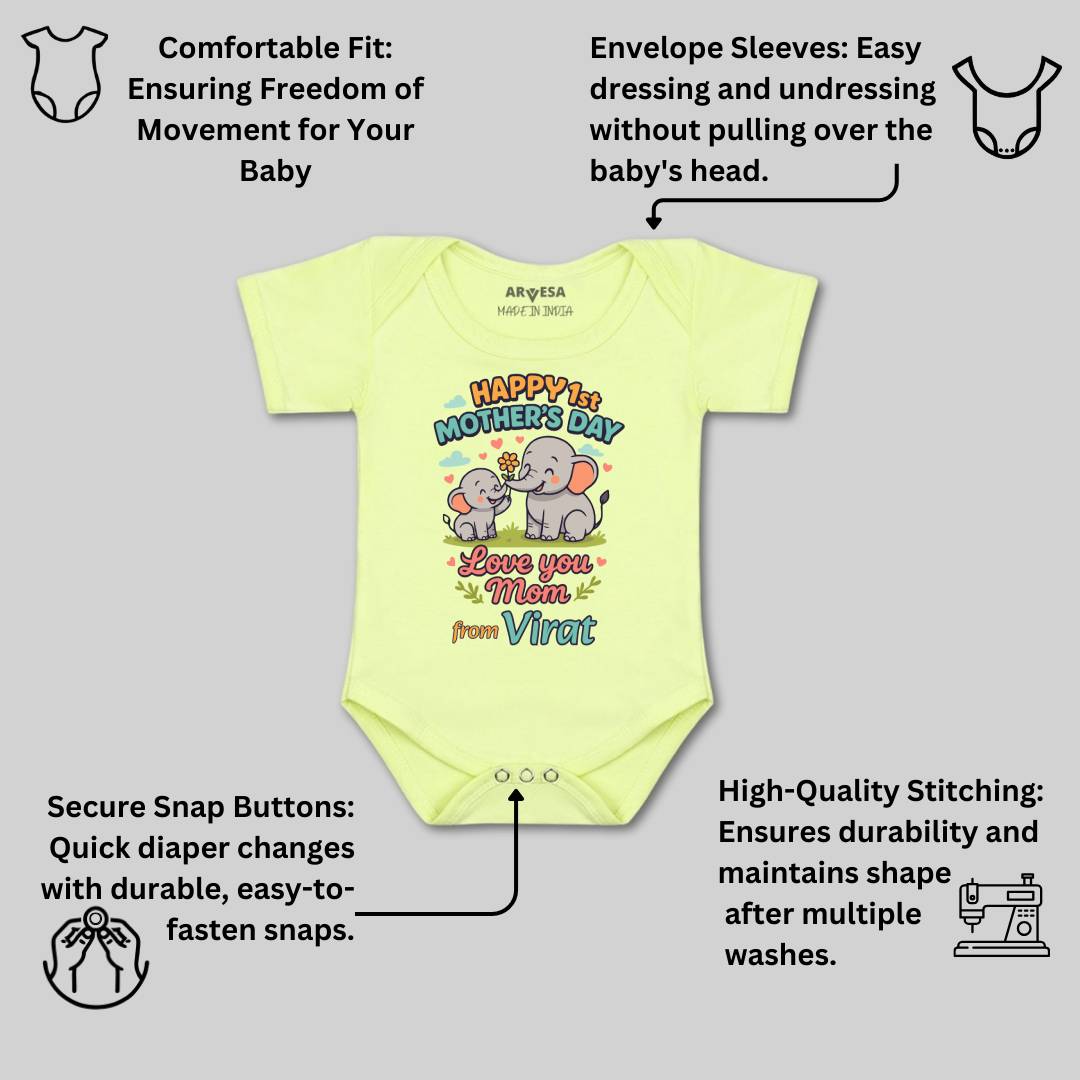 Arvesa Happy Mother Days Baby Boy & Girl Dress
