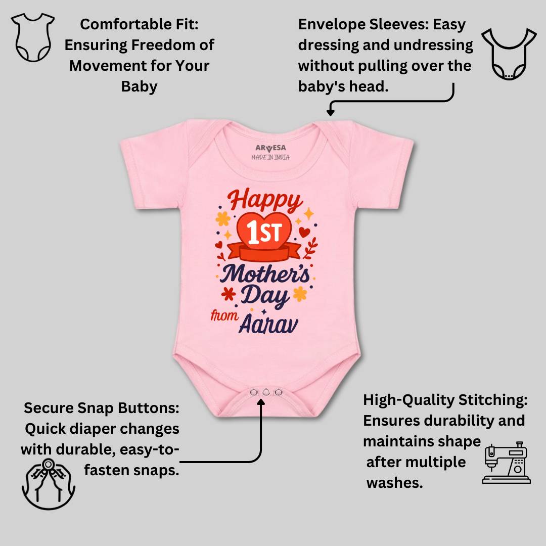 Arvesa Happy Mother Days Baby Boy & Girl Dress