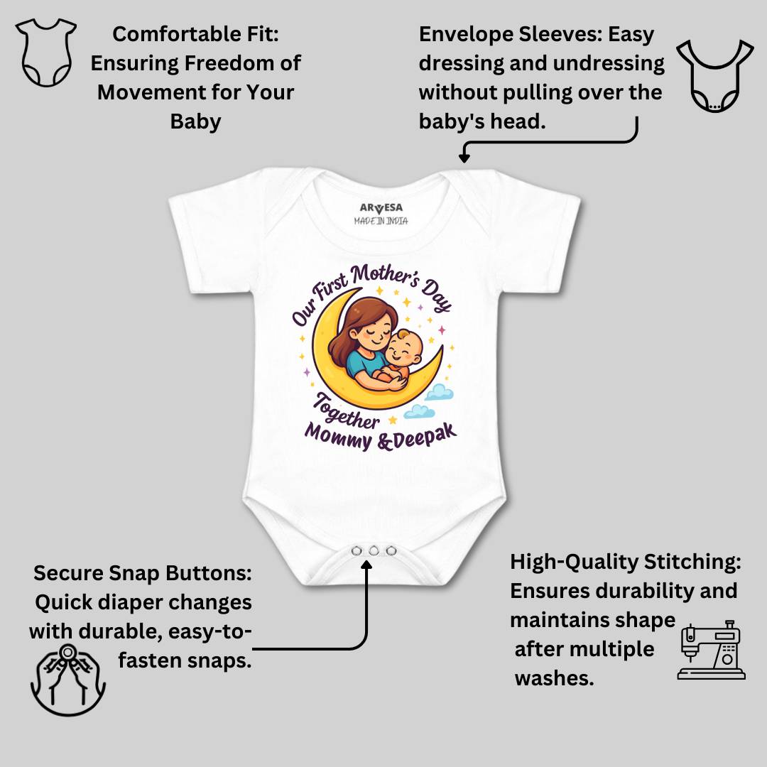 Arvesa Happy Mother Days Baby Boy & Girl Dress