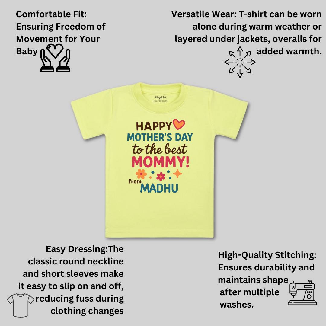 Arvesa Happy Mother Days Baby Boy & Girl Dress