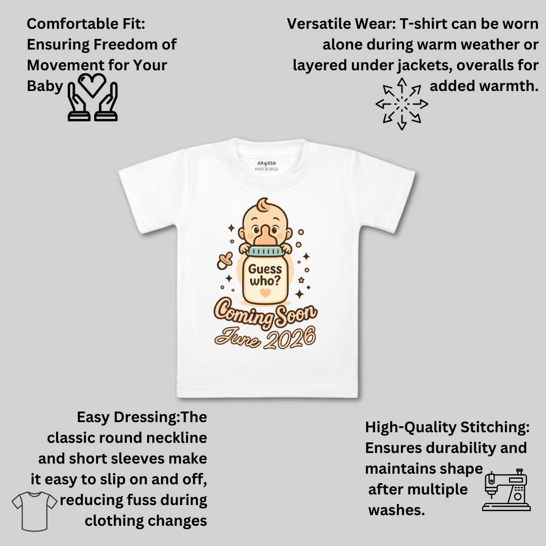 Arvesa Coming Soon Baby Boy & Girl Dress