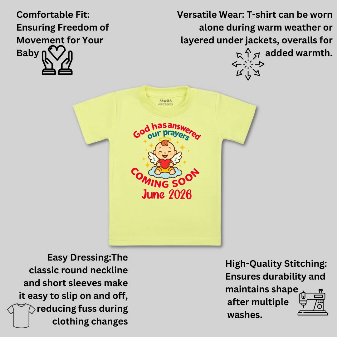 Arvesa Coming Soon Baby Boy & Girl Dress