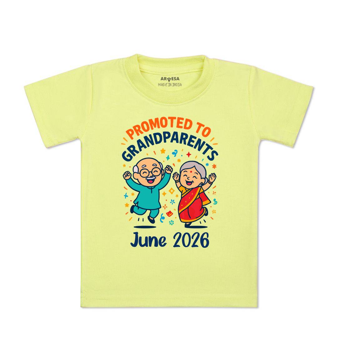 Arvesa Promoted To Grandparents Baby Boy & Girl Dress