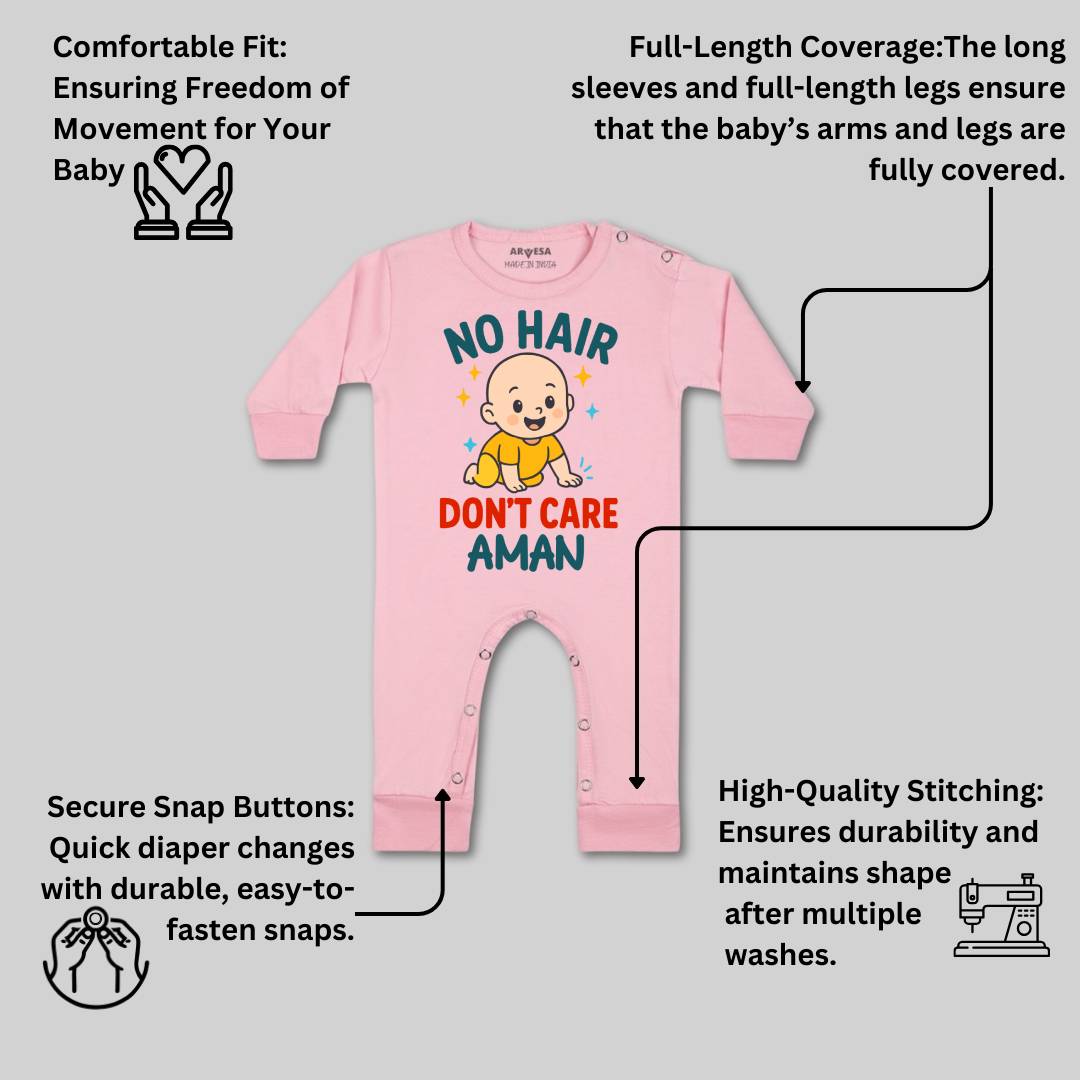 Arvesa No Hair DonÕt Care Baby Boy & Girl Dress