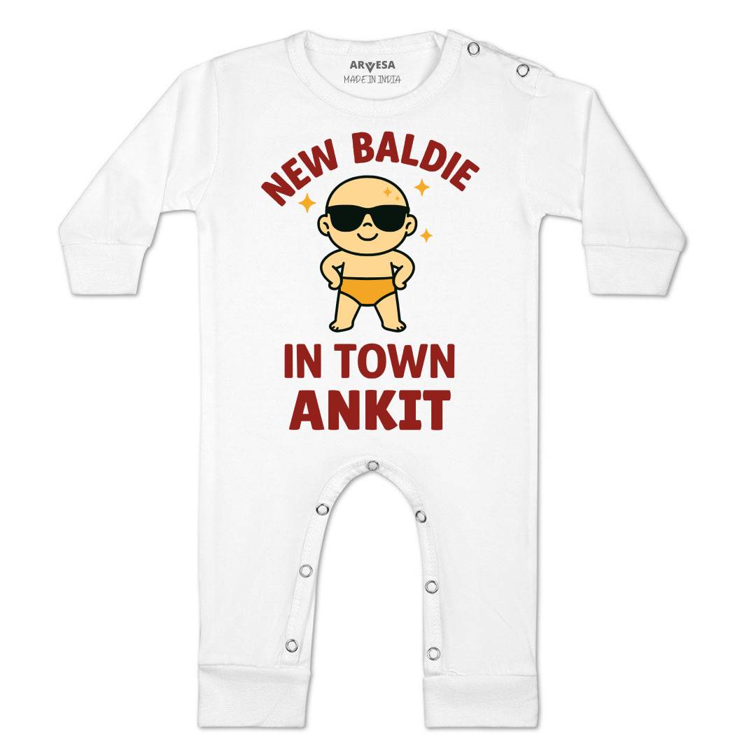 Arvesa New Baldie in The Town Baby Boy & Girl Dress