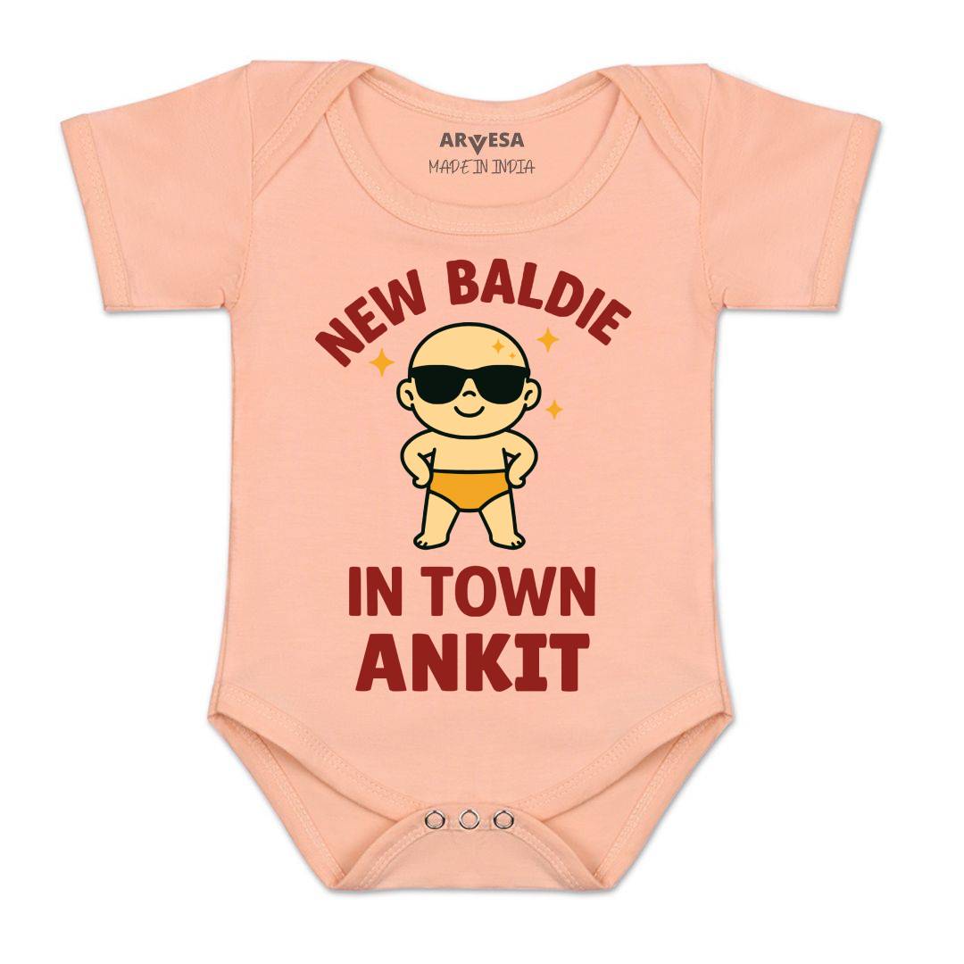 Arvesa New Baldie in The Town Baby Boy & Girl Dress