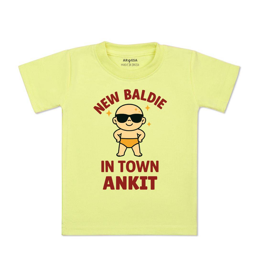 Arvesa New Baldie in The Town Baby Boy & Girl Dress
