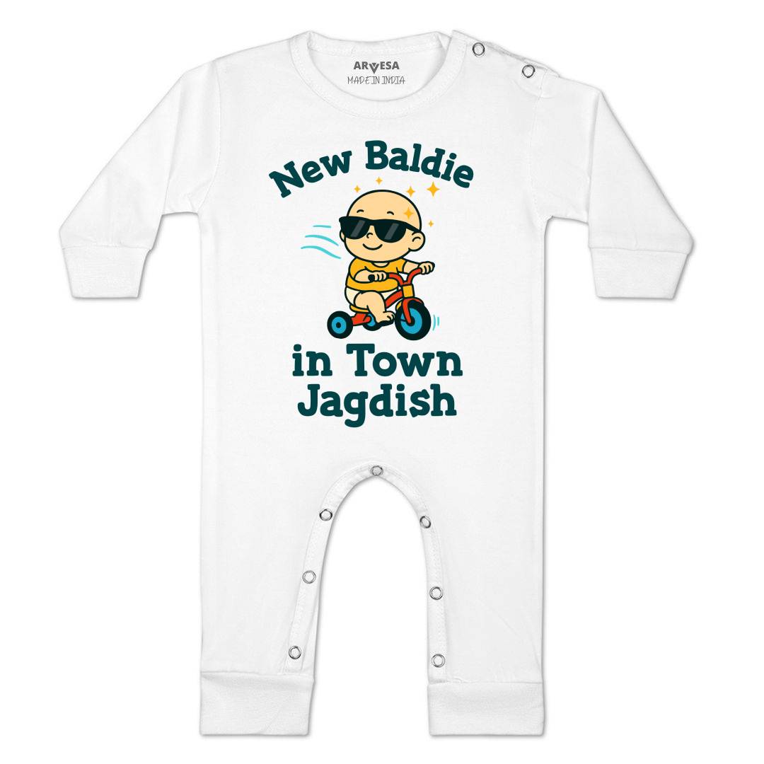 Arvesa New Baldie in The Town Baby Boy & Girl Dress