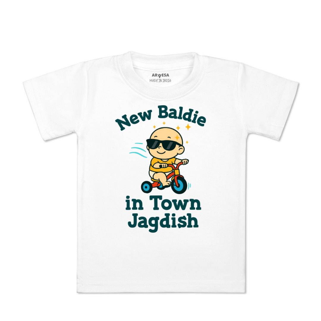 Arvesa New Baldie in The Town Baby Boy & Girl Dress