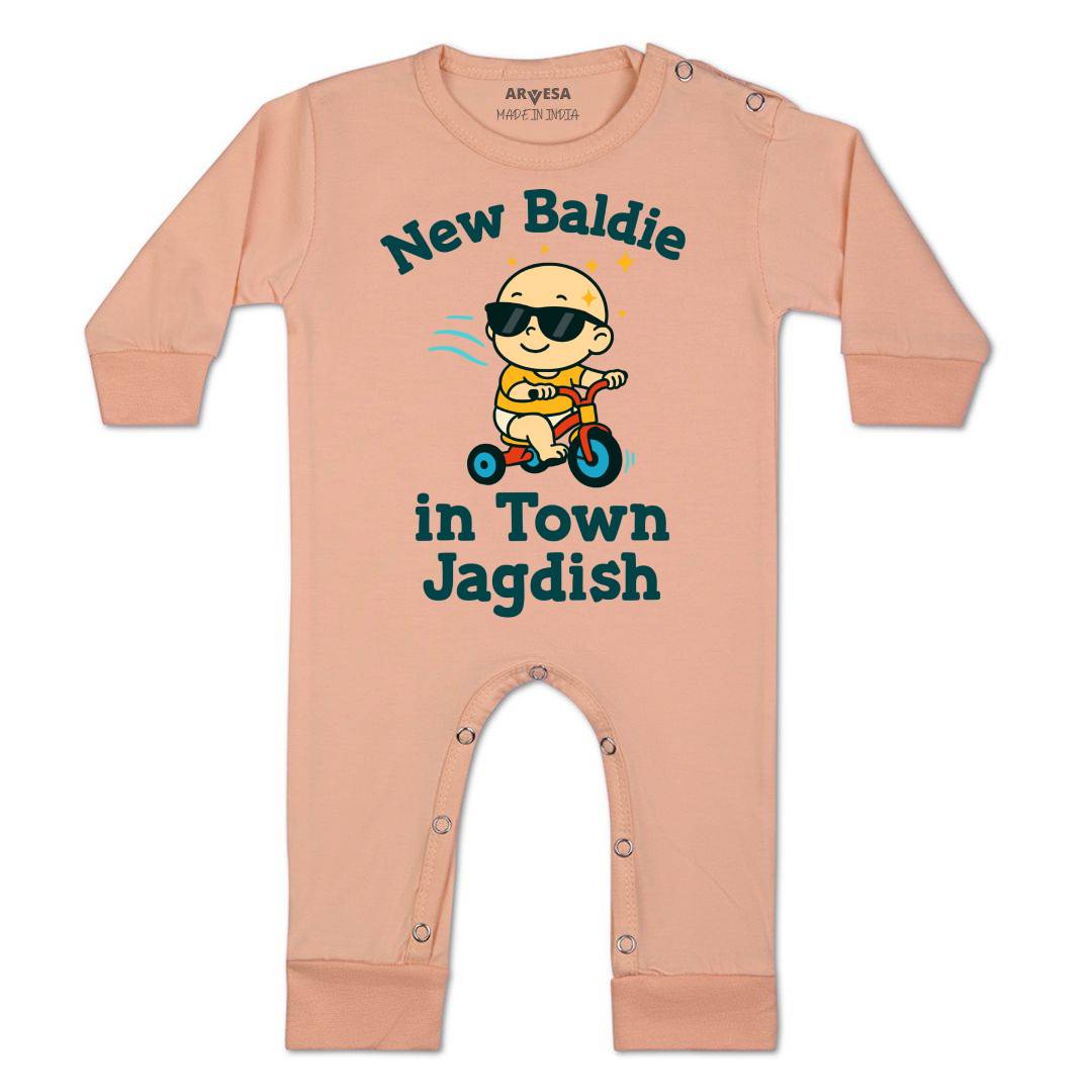 Arvesa New Baldie in The Town Baby Boy & Girl Dress