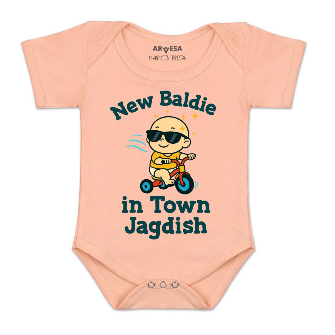 Arvesa New Baldie in The Town Baby Boy & Girl Dress