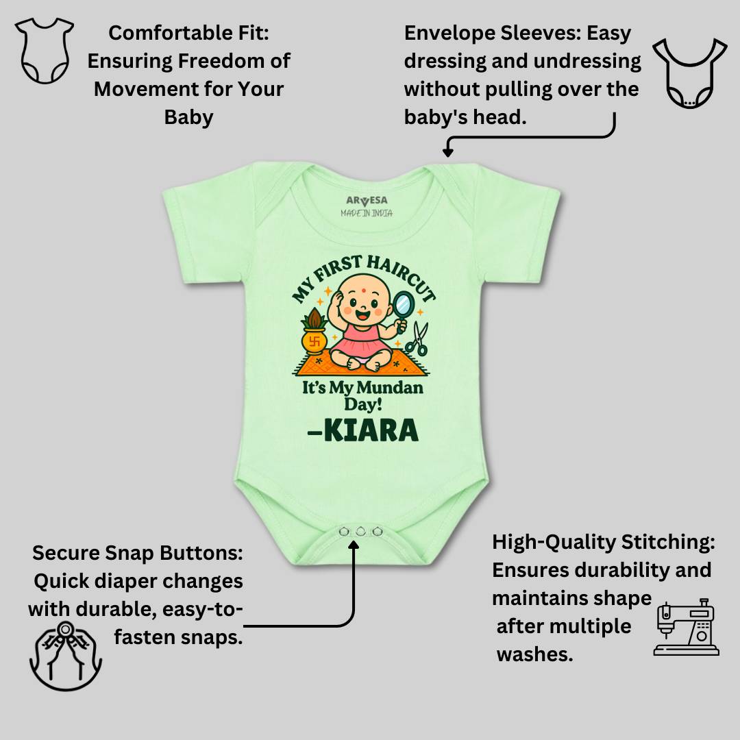 Arvesa My First Haircut Baby Boy & Girl Dress