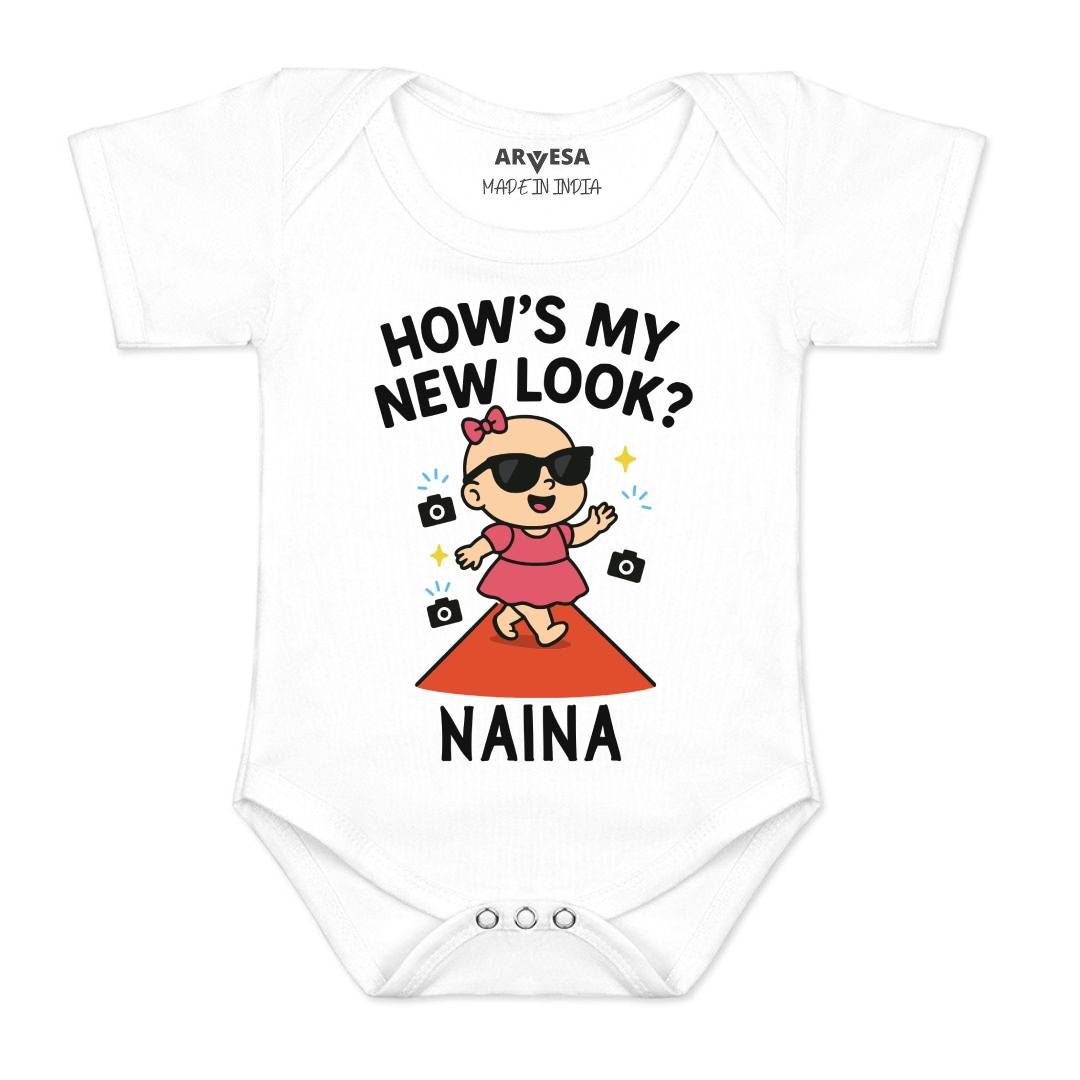 Arvesa How's My New Look Baby Boy & Girl Dress