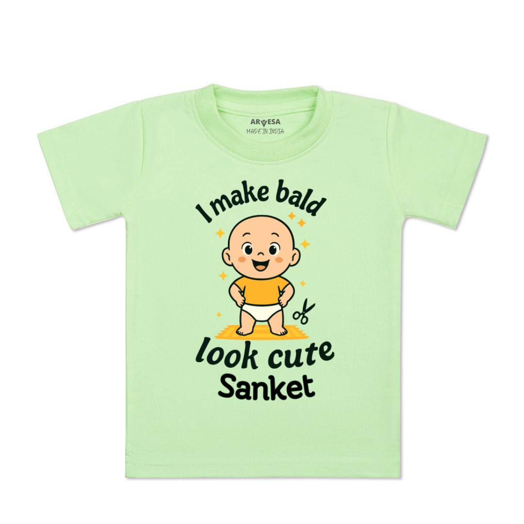 Arvesa I Make Bald Look Cute Baby Boy & Girl Dress