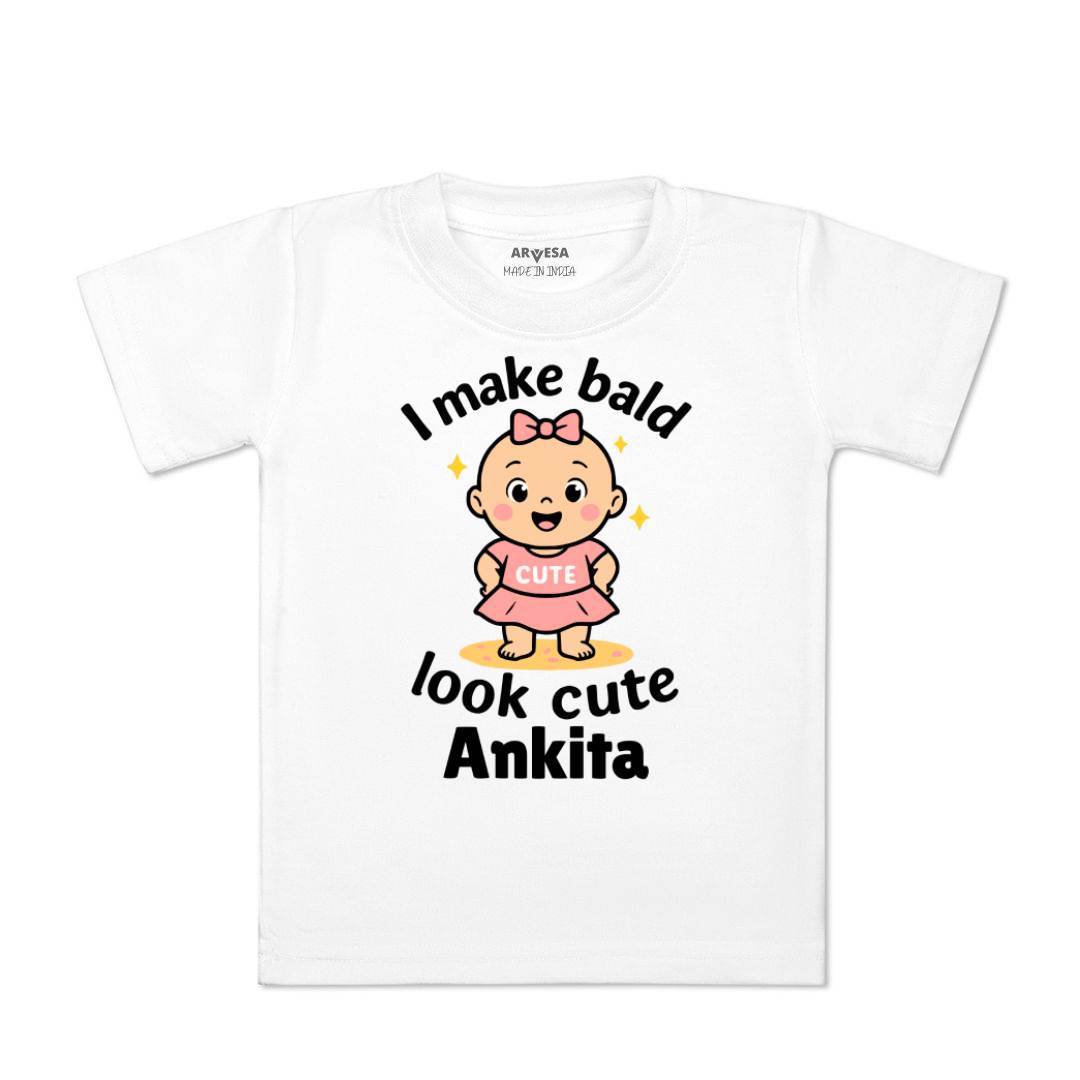 Arvesa I Make Bald Look Cute Baby Boy & Girl Dress