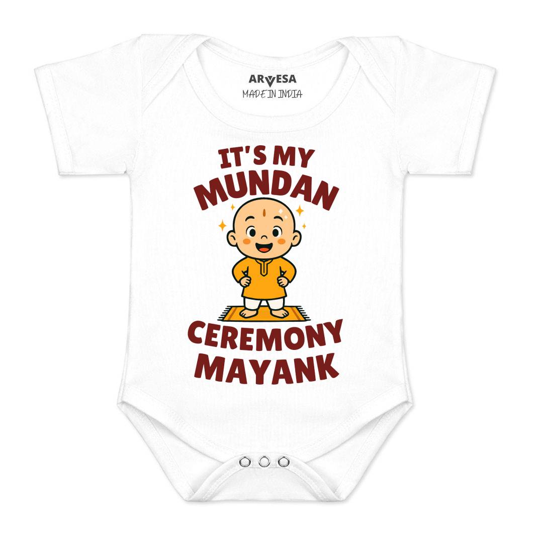 Arvesa Its Mundan Ceremony Baby Boy & Girl Dress