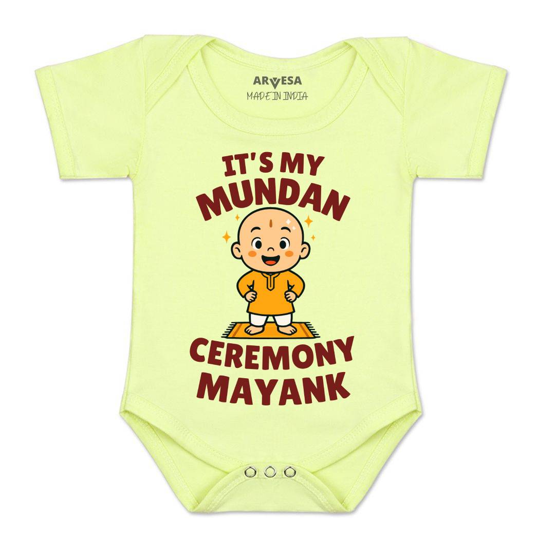 Arvesa Its Mundan Ceremony Baby Boy & Girl Dress