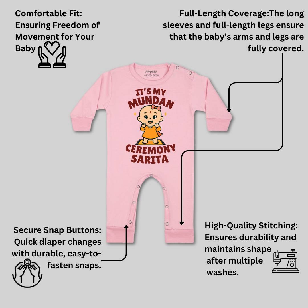 Arvesa Its Mundan Ceremony Baby Boy & Girl Dress