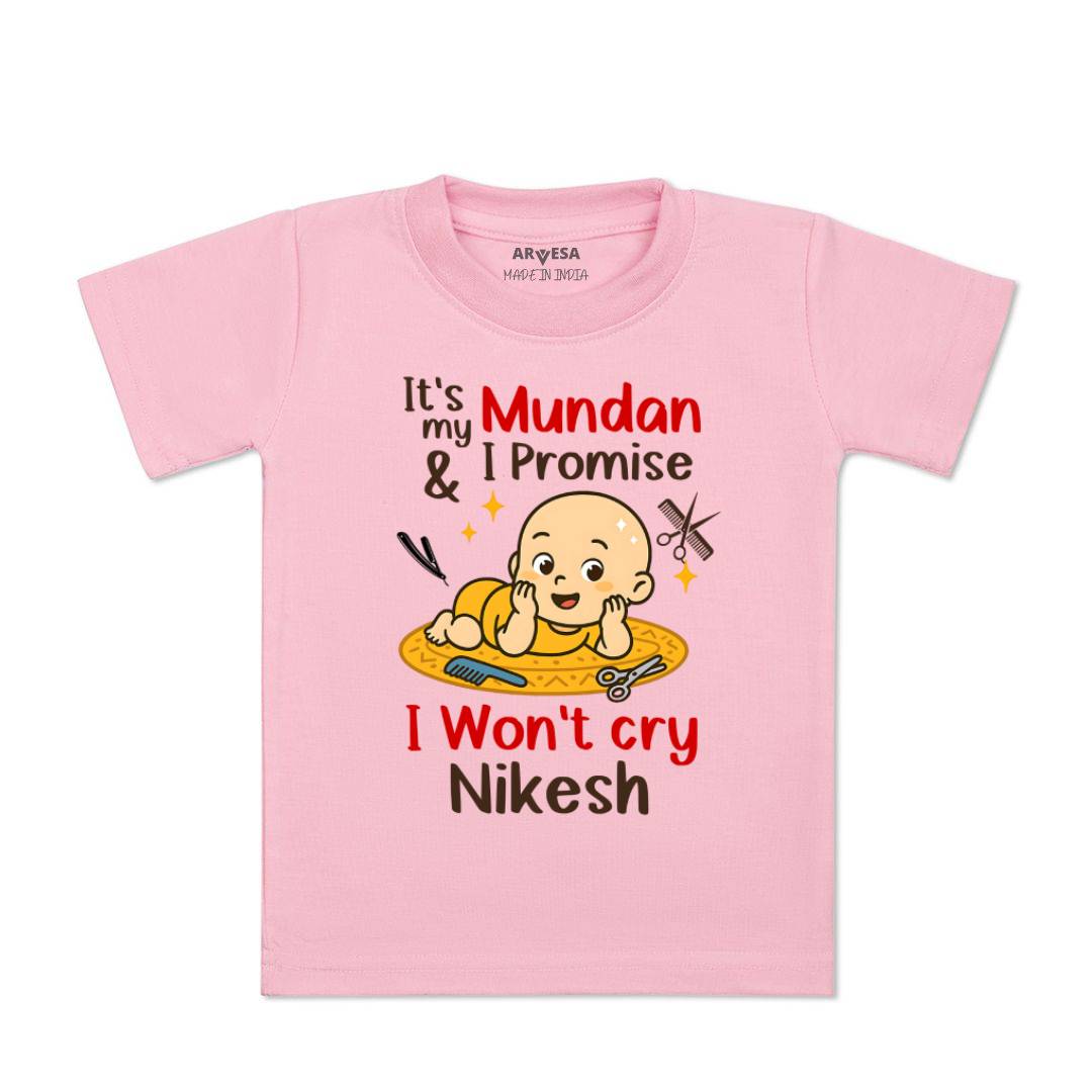 Arvesa Its Mundan I wont Cry Baby Boy & Girl Dress