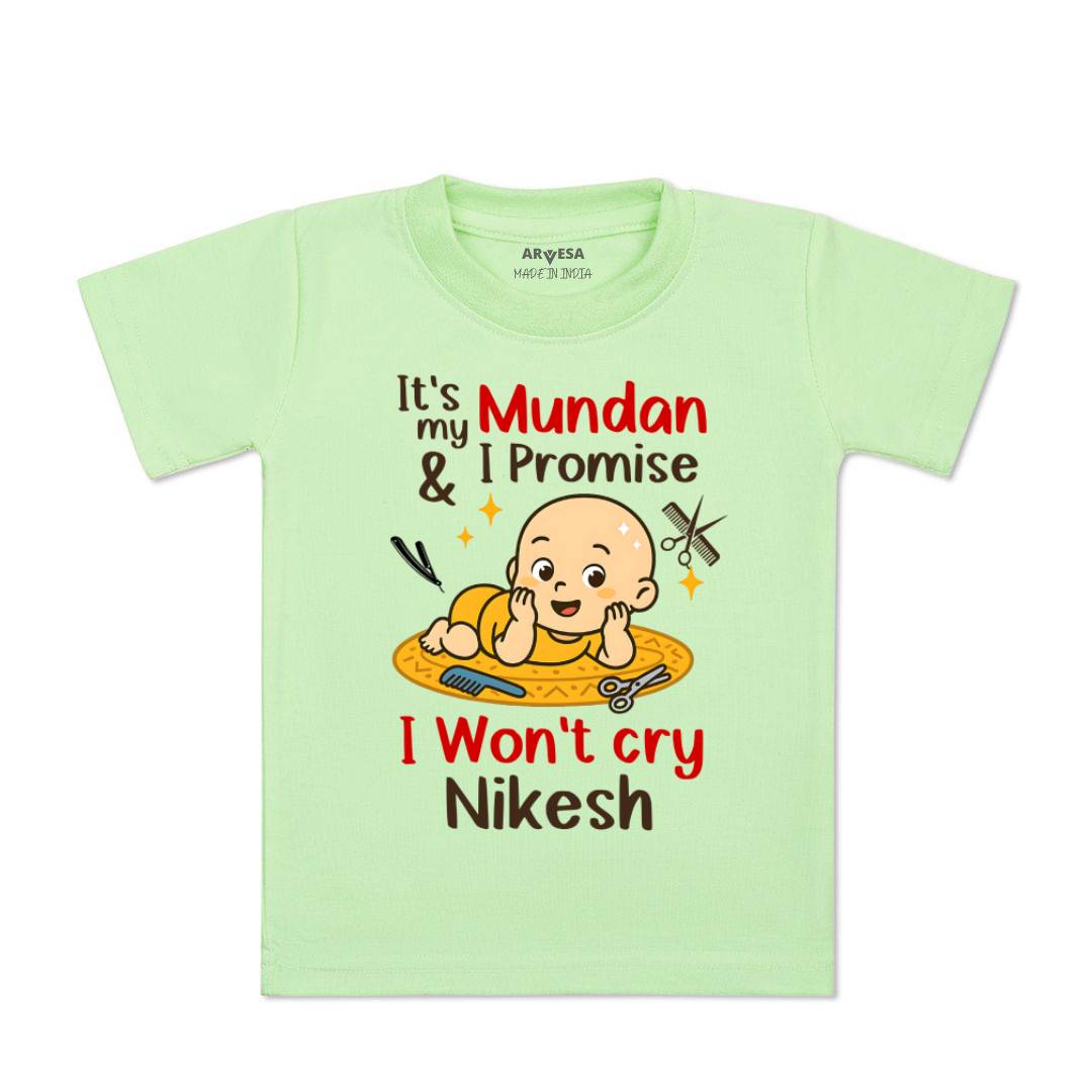 Arvesa Its Mundan I wont Cry Baby Boy & Girl Dress